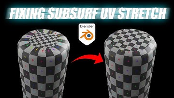 How to fix subsurface modifier stretching textures | Blender 3d Sub surf modeling tip