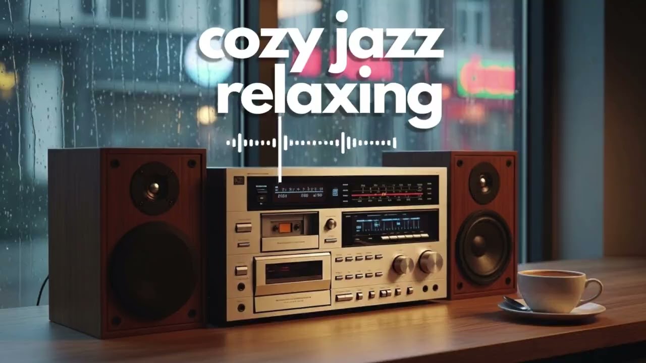 Evening Cozy Jazz Playlist 🌆 Relaxing Cafe Jazz Vibes