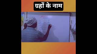 ग्रहों के नाम |Name of Planets #sdysir