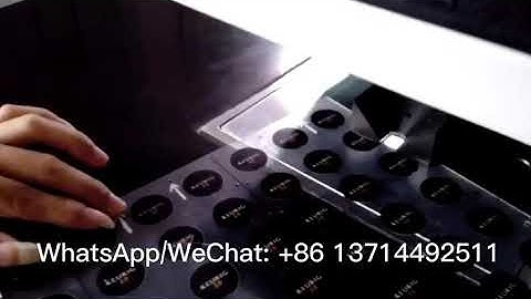 CCD target hole drilling machine for acrylic board