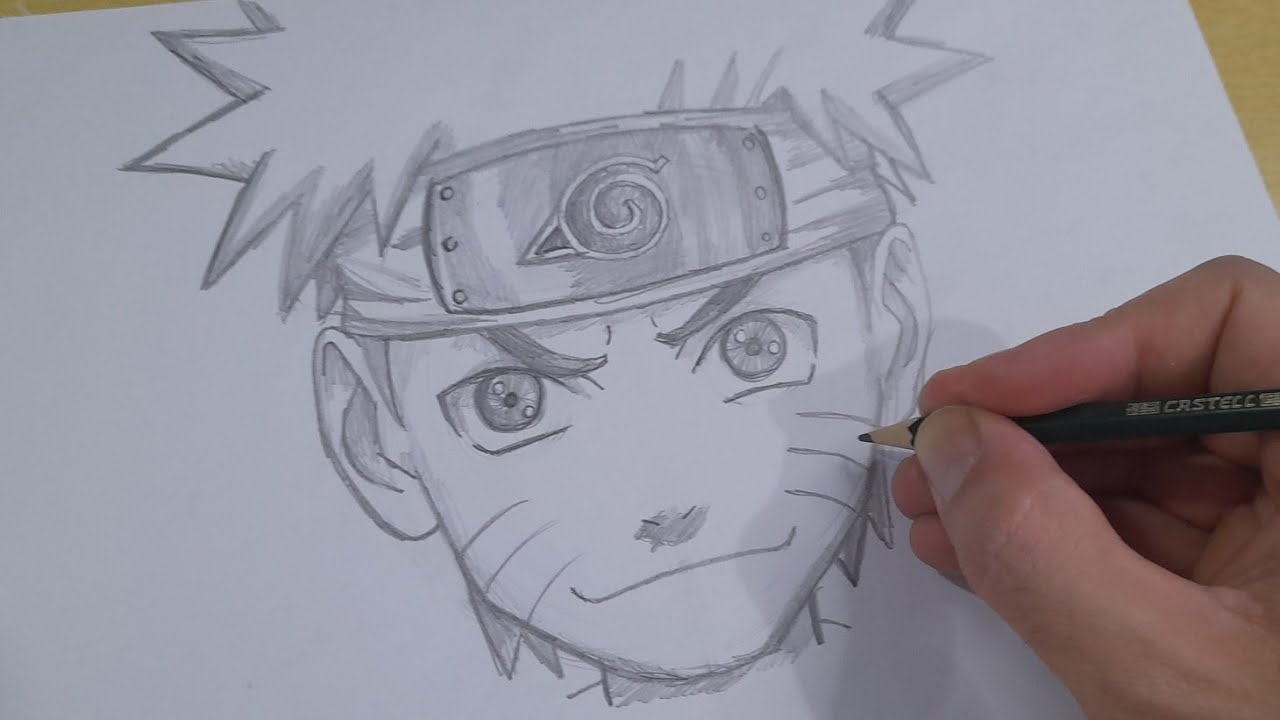 COMO DESENHAR O NARUTO 