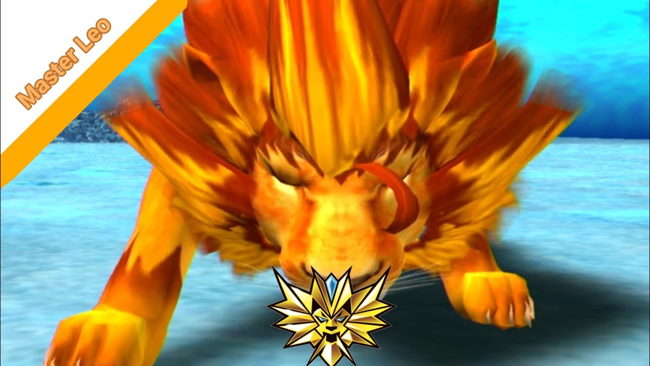 Master Leo gameplay. Strong animal kaiser max4 | 百獣大戦グレート