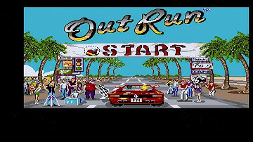 US Gold Outrun - Amiga 500 | OCS REAL HARDWARE