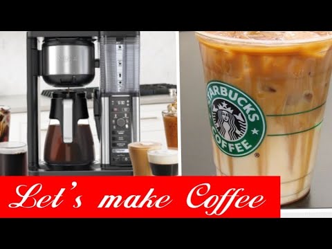 My first time making an iced caramel latte with the Ninja Specialty Coffee  Maker : r/espresso