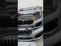 BMW 7 Series F01, F02 old refreshing G11, G12 front and rear bumper leaf cover, LED matrix headlight