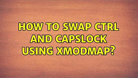 How to swap ctrl and capslock using xmodmap? (2 Solutions!!)