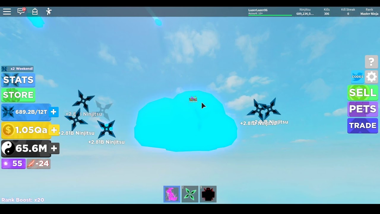 How To Unlock The Thunderstorm Island Ninja Legends - roblox ninja legends tundra island code