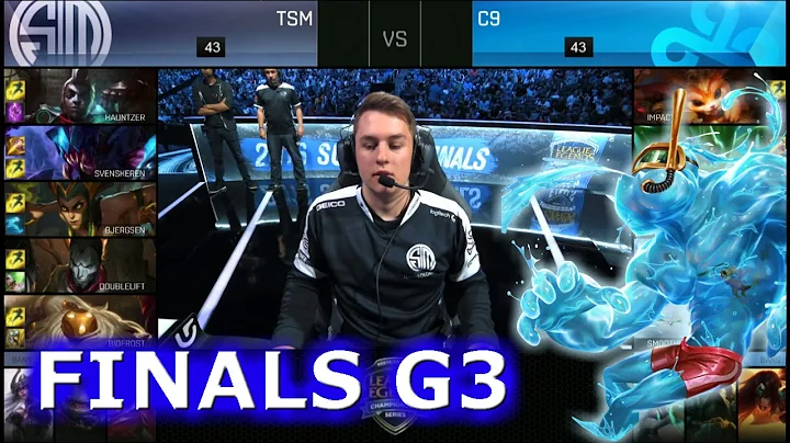 TSM vs Cloud 9 | Game 3 Grand Finals S6 NA LCS Summer 2016 PlayOffs | TSM vs C9 G3 1080p
