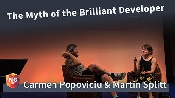 The Myth of the Brilliant Developer - Carmen Popoviciu & Martin Splitt | NG-DE 2019