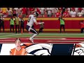 Madden Simulation 2025: Broncos at Chiefs Week 17