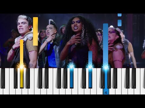 Zombies 2 – Flesh & Bone – EASY Piano Tutorial / Piano Cover