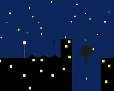 My first blender game engine game, with a stickdude...