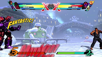 UMVC 3 - Evil Ryu Combos Vol 3 (Palette Swap)