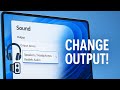 How To Change Default Sound Output Device in Windows 11 ( 2025 ) - Step by Step