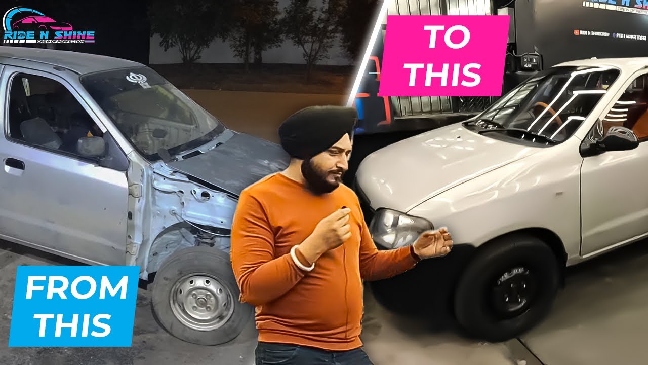 Alto 2007 Complete Restoration | Came a long way (250 Kms)