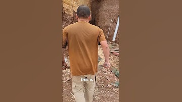 This step is crucial to covering straw bale walls! #strawbale