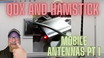 A Hamstick, a QDX, an Amp and a Surface Go - Mobile Antennas Pt. 1