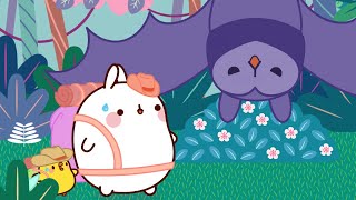 The JUNGLE'S MONSTER VS Molang  | Funny Compilation For Kids