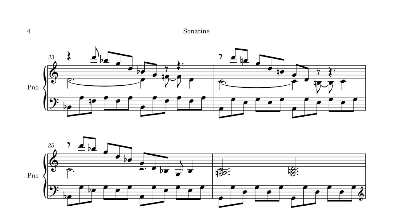 YouTubeでJason M. Yu - Back and Forth (1st Movement of Sonatine)を視聴 YouTubeでJason M. Yu - Back and Forth (1st Movement of Sonatine)を視聴