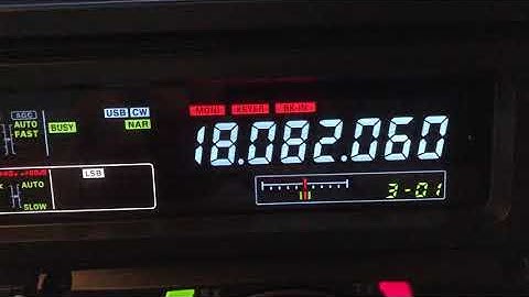 Yaesu FTdx5000MP and Fritzel FD-4: Receiving a Ghost Station