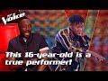 Gabriel dryss sings treasure by bruno mars  the voice stage 12