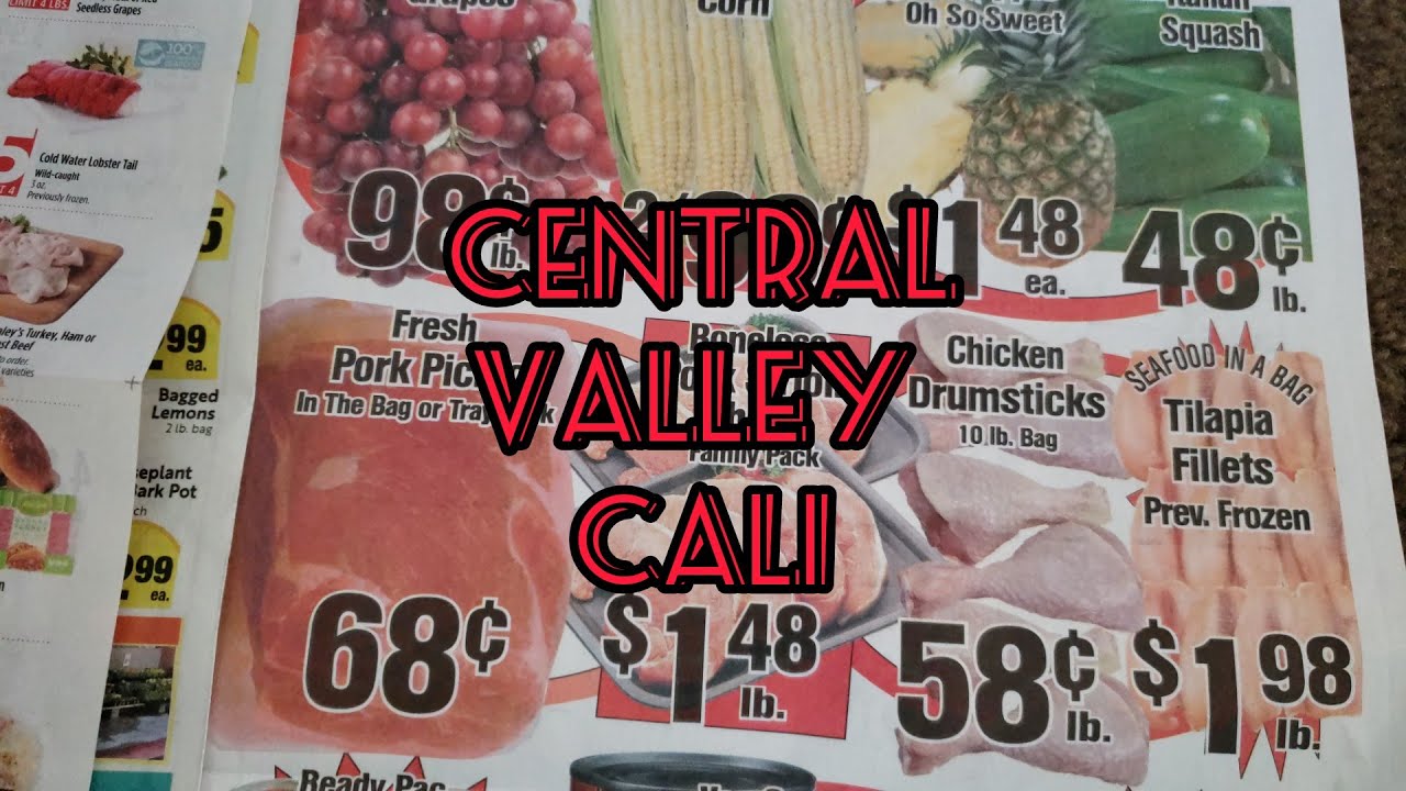 Grocery Store Sales Ads Central Valley California YouTube