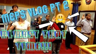 MEPS Vlog PART 2!!!...Swearing in was nerve recking😬