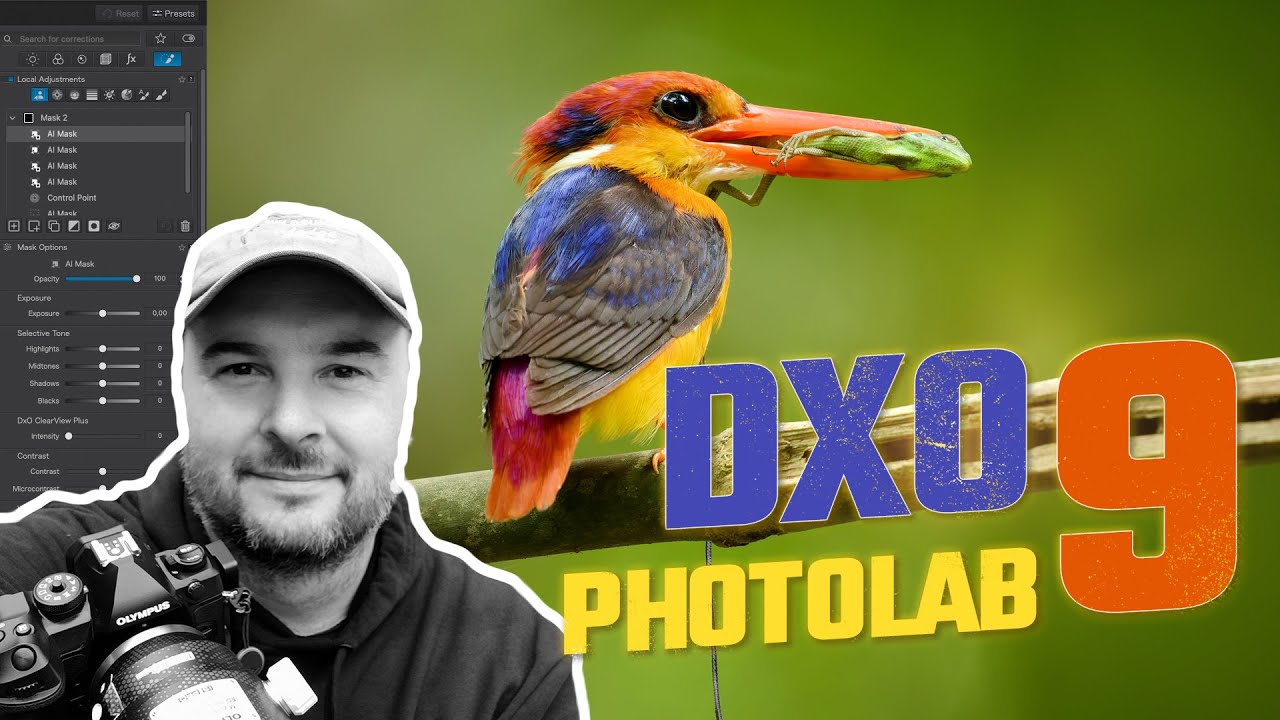 #015 DxO Photolab 9 - mé postřehy k novinkám - YouTube
