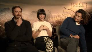 Orlando Bloom, Lee Pace, Evangeline Lilly Talk About The Hobbit