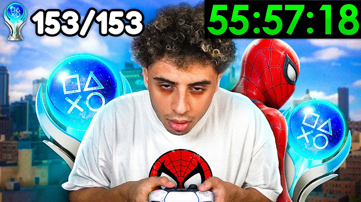 J'ai 100% TOUS les jeux Spider-Man (TOUS les trophées)
