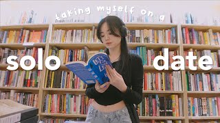 ALONE IN NYC☆ taking myself on a solo date, book shopping, and more!