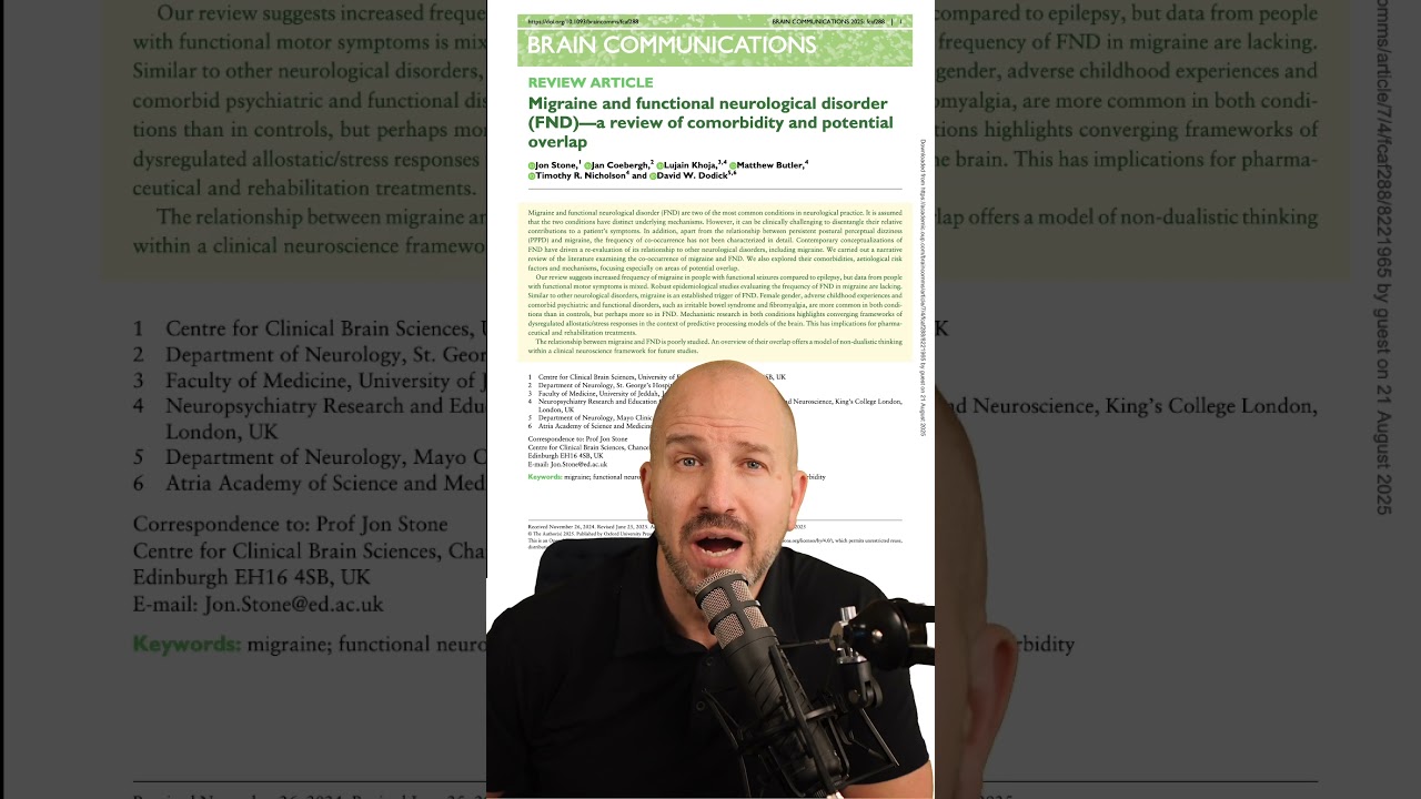 Migraine & Functional Neurologic Disorder: Same Brain Rules?