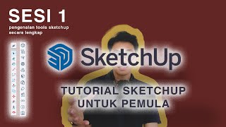 SESI 1 - TUTORIAL SKETCHUP UNTUK PEMULA 2022 TANPA INSTAL (Sketchup for web free - pengenalan tools) screenshot 3