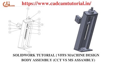 SOLIDWORKS TUTORIAL | VFFS MACHINE DESIGN | CCT VS MS ASB