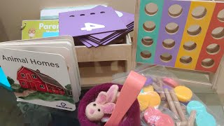 Curious Cub Montessori box😰 | unboxing | toy idea for 1 to 2-year-old baby | Review video #parenting