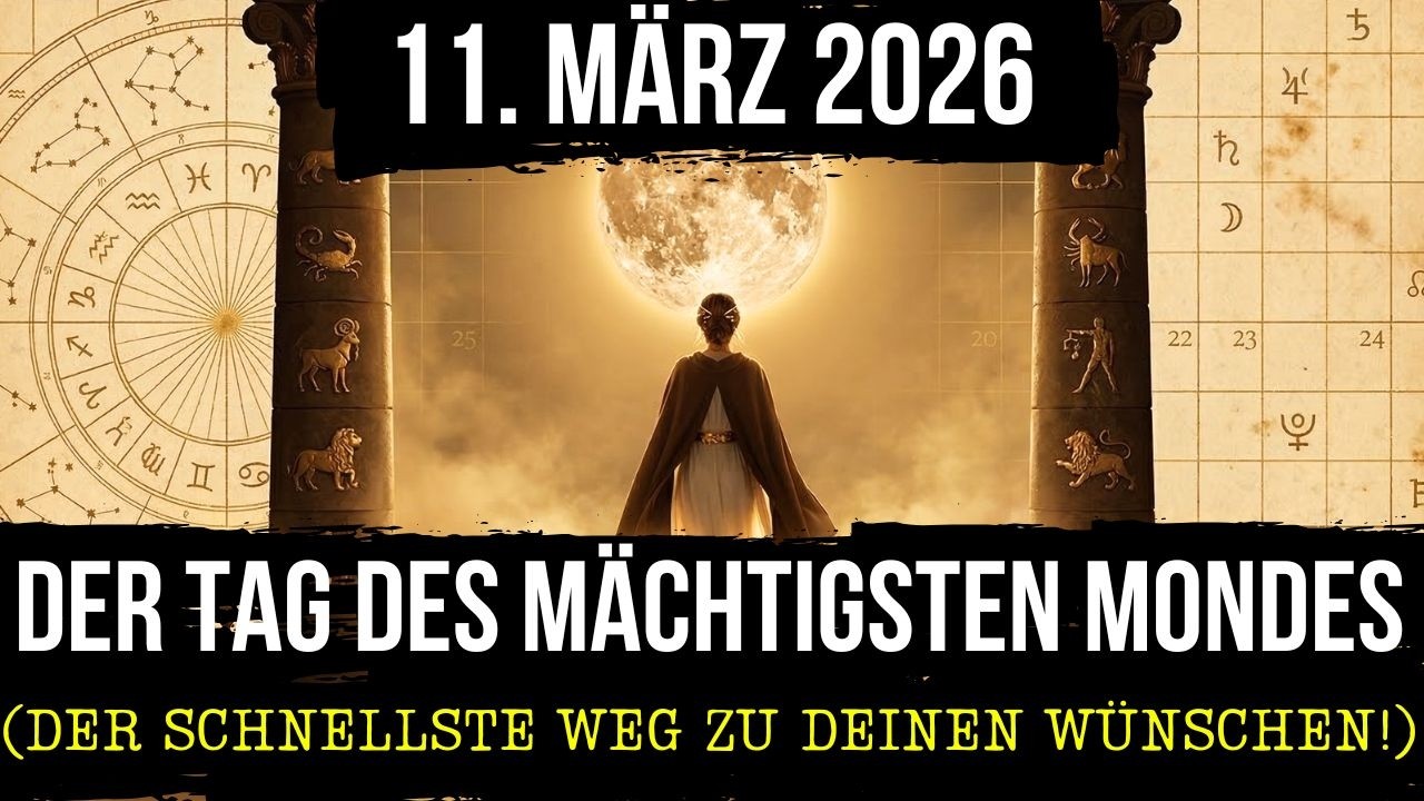 MONDKRAFT AUF DEM HÖHEPUNKT – 11. MÄRZ! NUTZEN SIE ES! Der seltenste Moment des 18-Jahres-Zyklus!