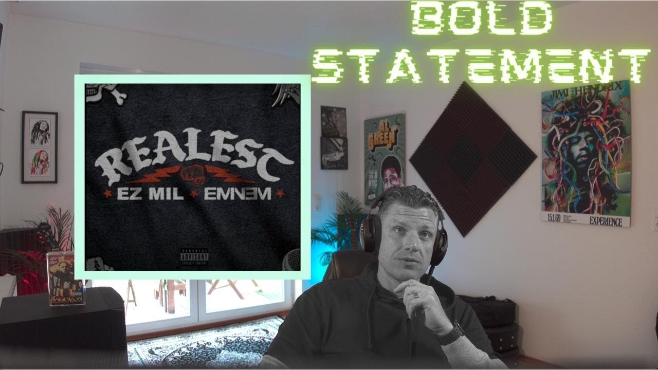THAT'S A BOLD STATEMENT! | EZ MIL ft. EMINEM - Realest (REACTION)