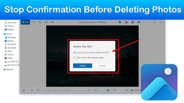 How to Hide delete this file dialog box in Microsoft Photos [100% Working]
