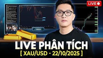 Phân Tích Và Nhận Định Xu Hướng Giá Vàng Trong Vài Ngày Tới - mInvest Livestream 22/10/2025