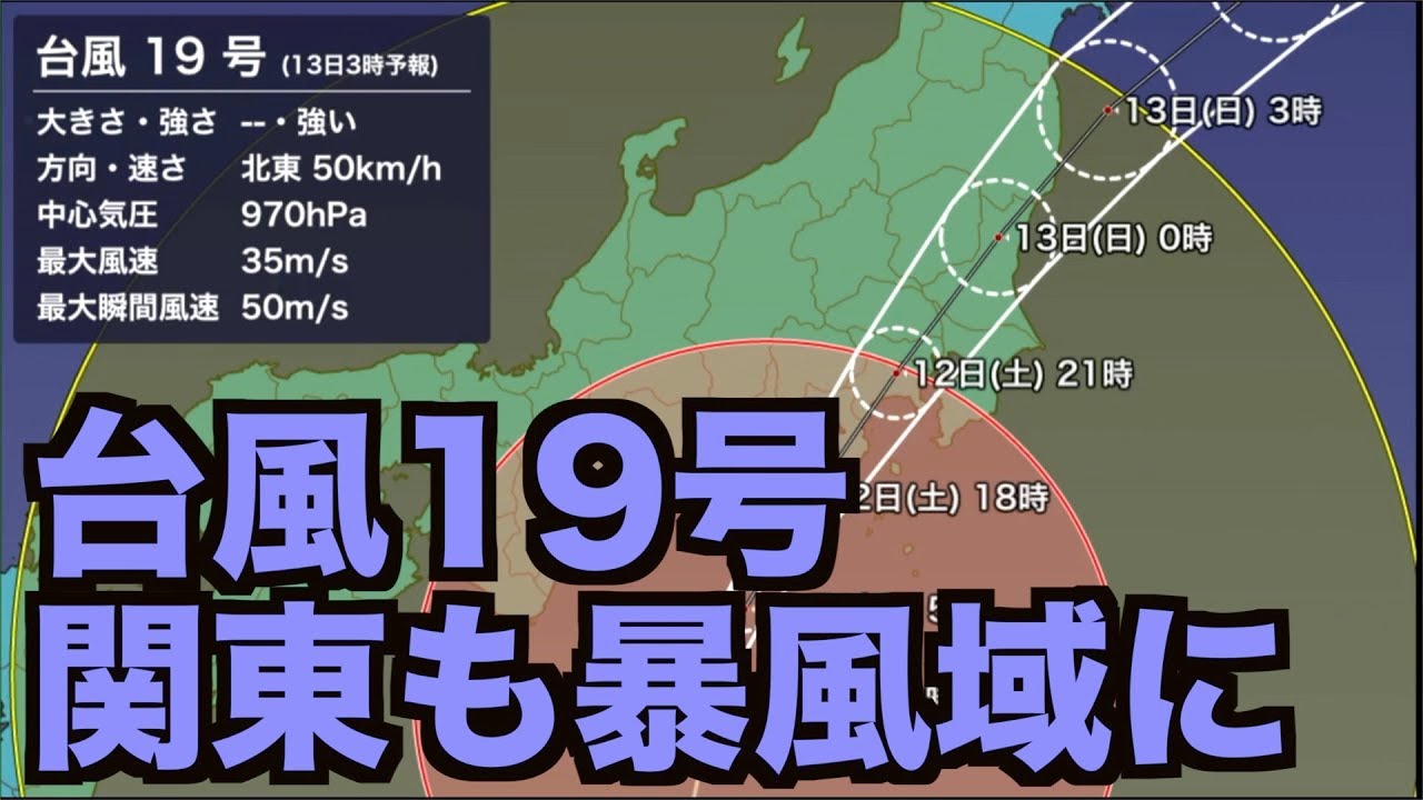 19 号 台風 令和2年台風第19号