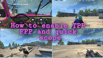 Pubg mobile lite How to equip quick scope and TPP FPP
