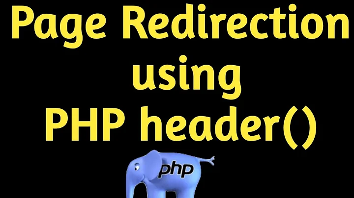 PHP For Beginners: Using the Header to Force Page Redirect.  Hindi/Urdu