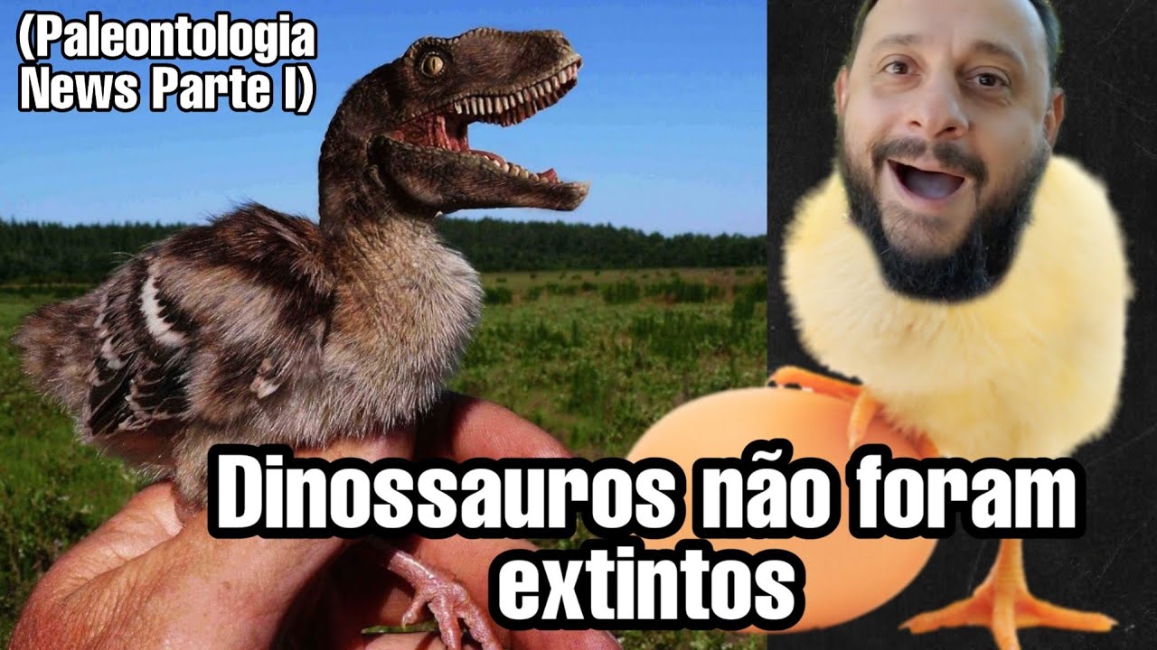 Dinossauros não foram extintos,  não completamente. Aves são Dinos