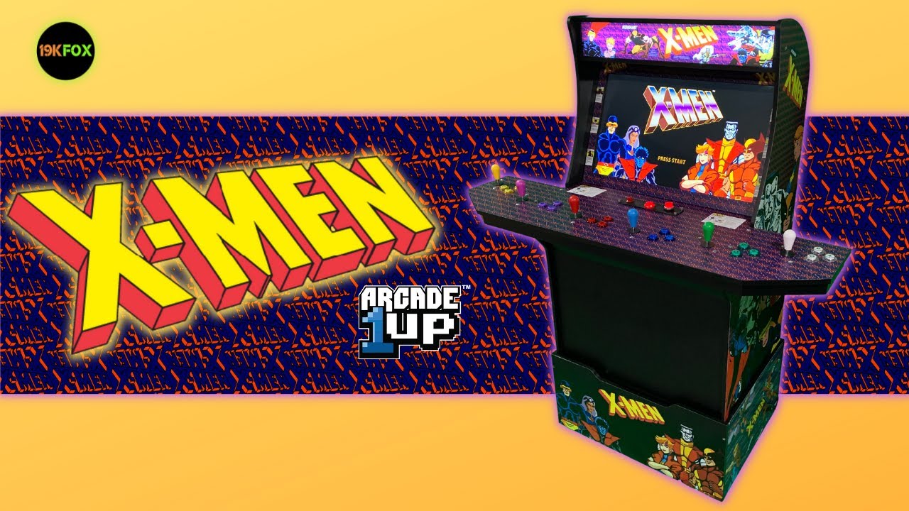 Arcade1up X Men 6 Player Build Part