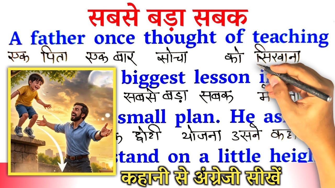 The Biggest Lesson/ Zero से इंग्लिश पढ़ना कैसे सीखें / english reading for beginners / Learn English
