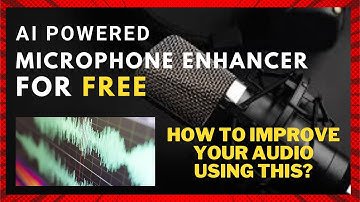 HOW TO REMOVE NOISE FROM VOICE RECORDINGS WITH SPEECH ENHANCEMENT FOR FREE? | TUTORIAL