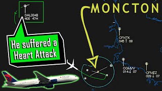 Delta's First Officer suffers Heart Attack mid-air | Emergency Diversion to Moncton