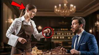 Un milliardaire invite une serveuse à jouer aux échecs pour le plaisir, ignorant qu'elle est un g...