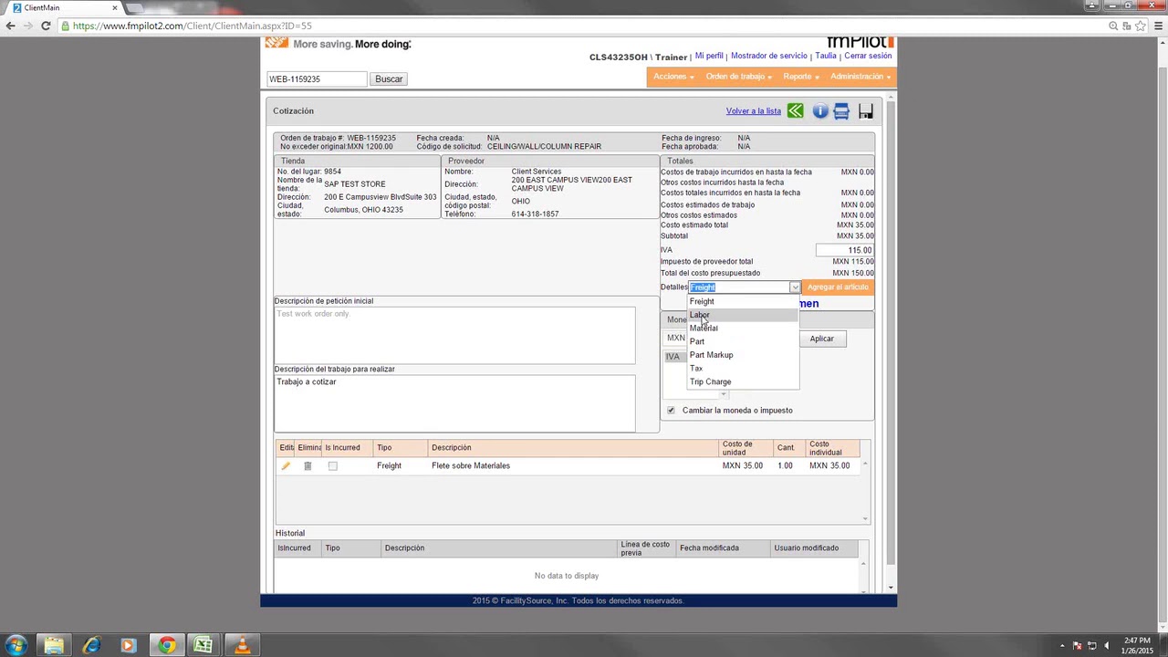 fmPilot 2 0 Quote Cotizar Home Depot YouTube