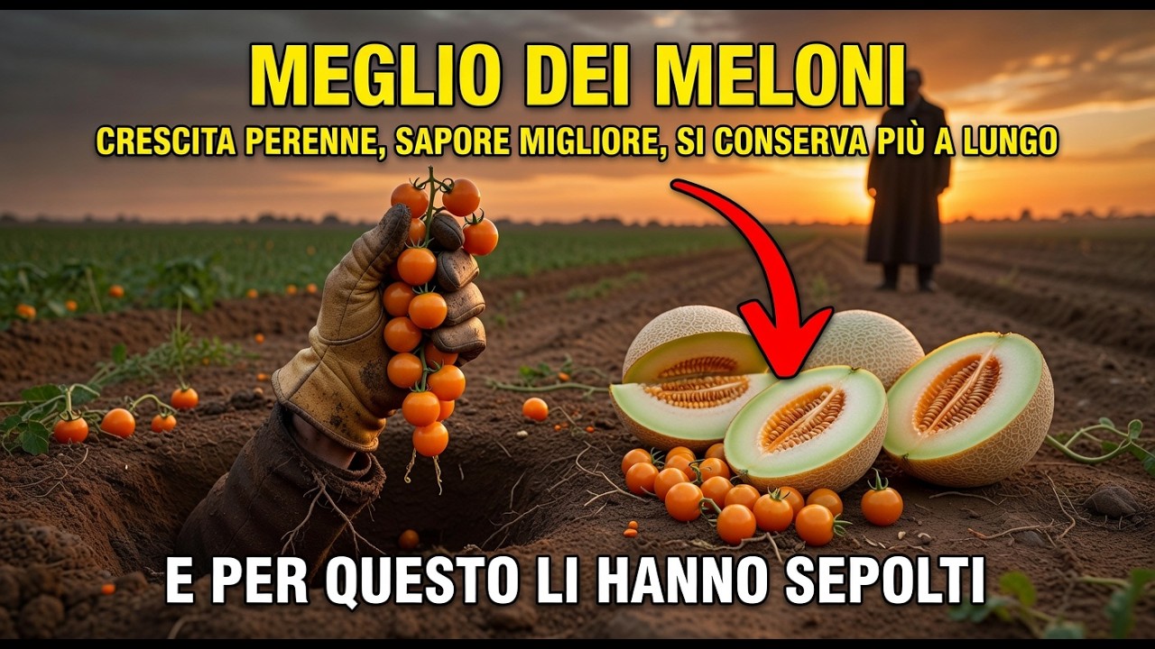 Il Melone Che Non Vogliono Farti Conoscere: Perenne, Più Buono, Si Conserva Senza Frigo